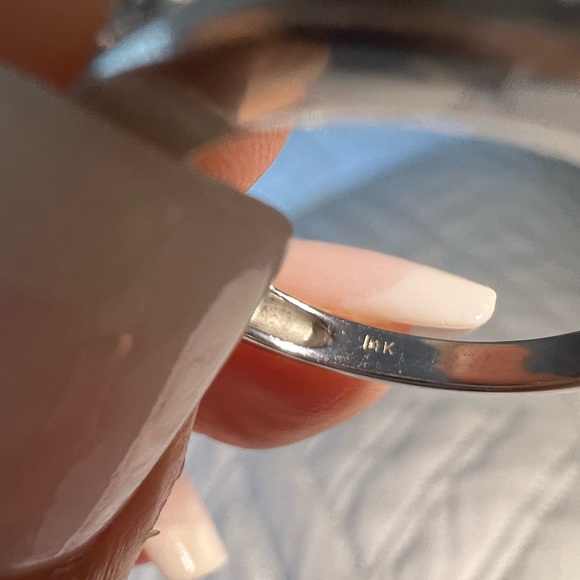 Zales 1 CT. T.W Diamond Channel Band/ 14K White Gold✨ - Picture 7 of 9